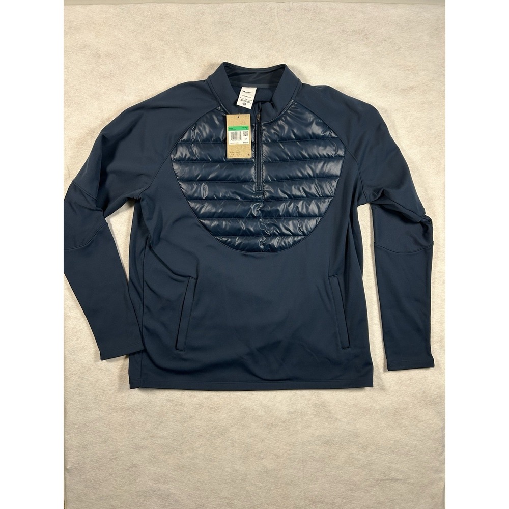 Nike Therma-FIT Quarter Zip Jacket Mens XL Soccer Academy Winter Warrior Blue